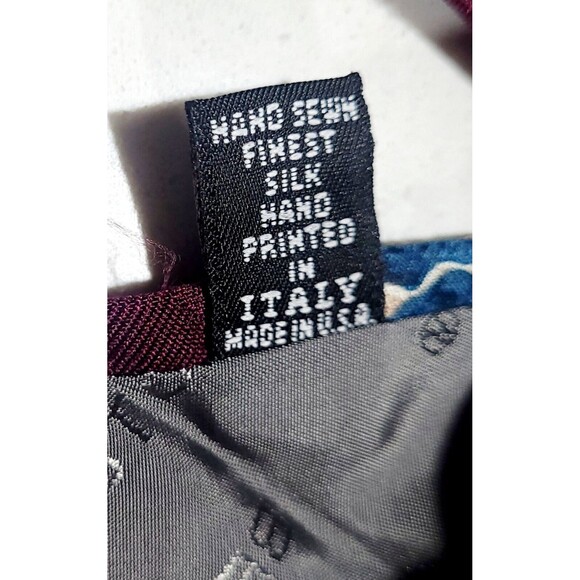 ROBERT TALBOTT BEST OF CLASS 100% Silk Made In USA For Nordstrom Neck Tie NWOT - Picture 7 of 7